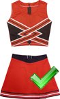 Probe Cheerleading Uniform